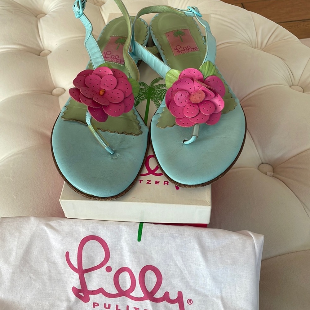 LILY PULITZER SANDALS